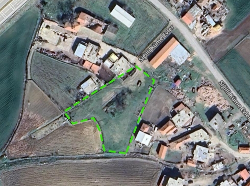 EDİRNE KEŞAN SİĞİLLİ KÖYÜNDE 2870 m2 SATILIK ARSA